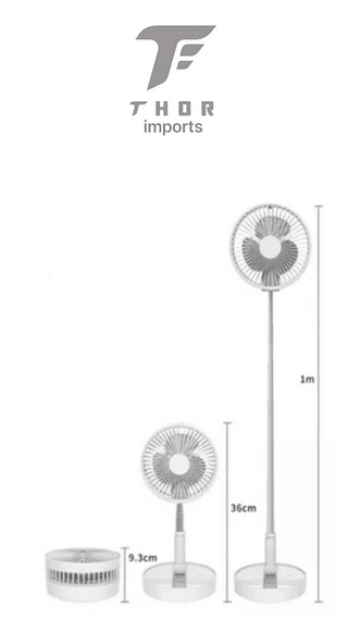 Ventilador portatil ajustável