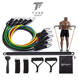 Kit tubing pro bastão de exercício