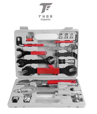 Kit Ferramentas para Bike com 44 Peças + maleta