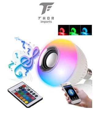 Lâmpada Led com bluetooth